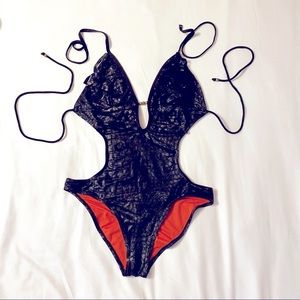 Whole piece bathing suit